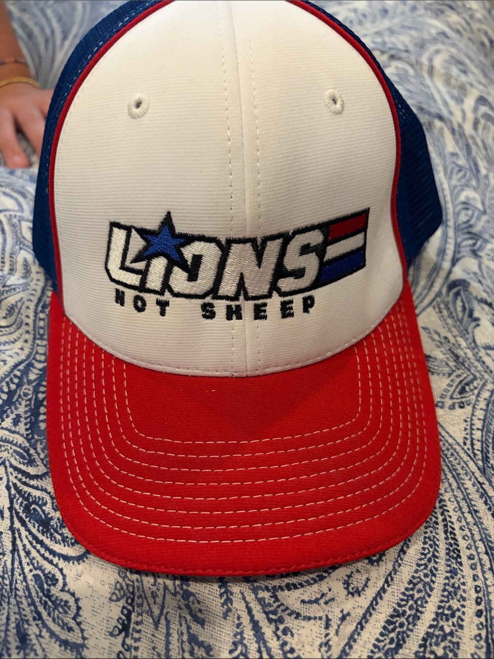 Trucker Hat - Red, White & Blue